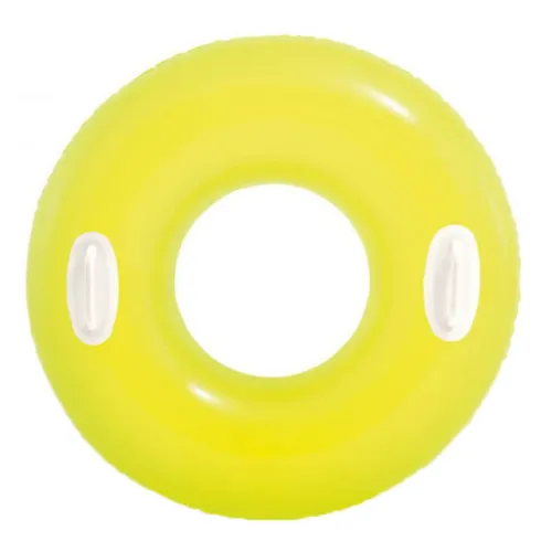 Intex Zwemband met handvat 76 cm geel